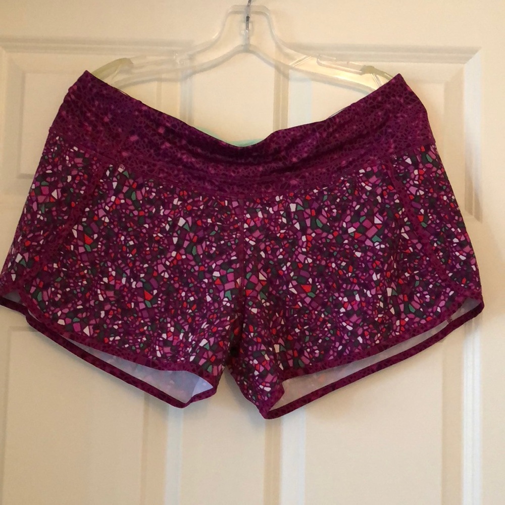 Size 10, LuluLemon athletic shorts